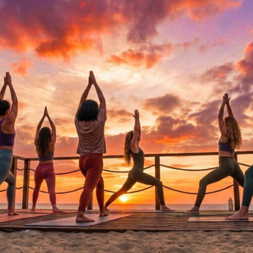 Yoga in the Retreat / Playa Los Cerritos, Baja California Sur, México / Cerritos Surfers - Learn, Surf, Smile and Relax