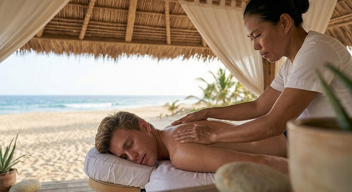 Massage on demand / Surf Retreat / Playa Los Cerritos, Baja California Sur, México / Cerritos Surfers - Learn, Surf, Smile and Relax